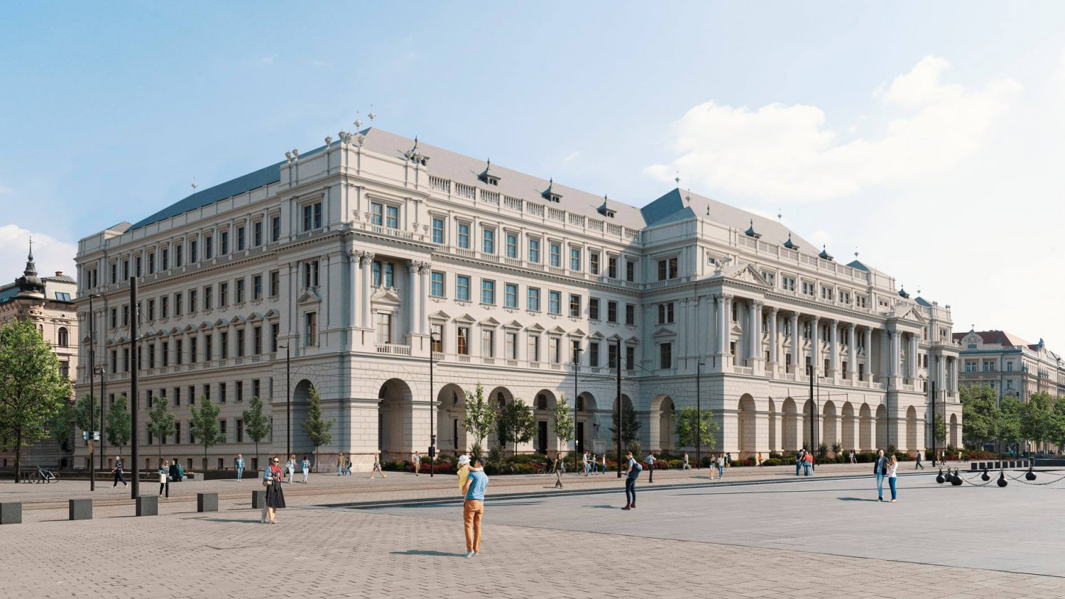 Csúszik az Igazságügyi Palota és az Agrárminisztérium rekonstrukciója