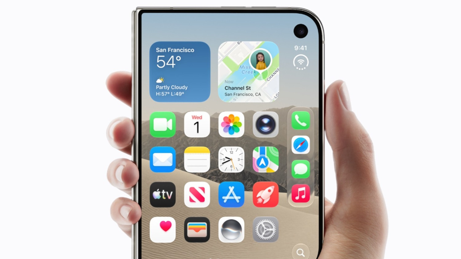 Itt az első összehajtható iPhone - Brutális az ára!