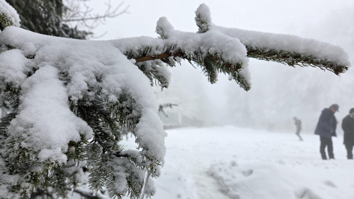 Visszatért a tél Magyarországra - Havazás várható Budapesten is