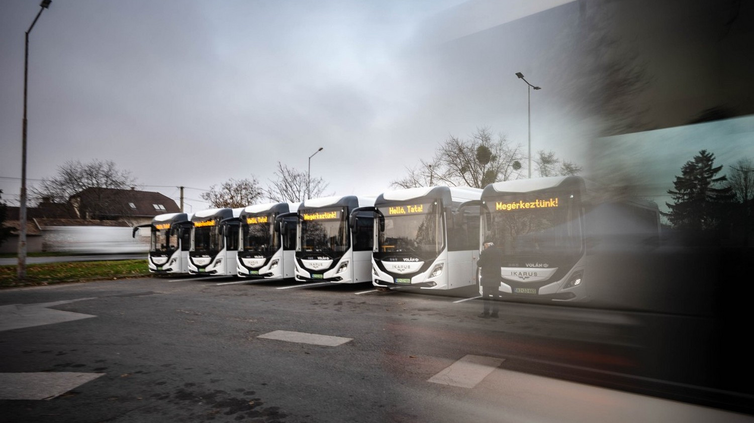Újabb elektromos Ikarus buszok állnak forgalomba