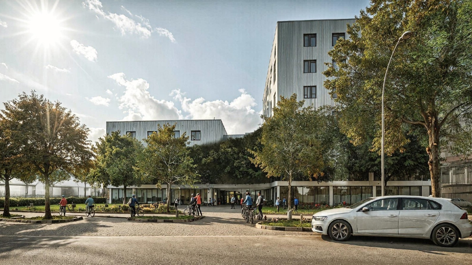 Saját tetőkert és elképesztő közösségi terek várják majd a hallgatókat az új magyar szuperkollégiumban