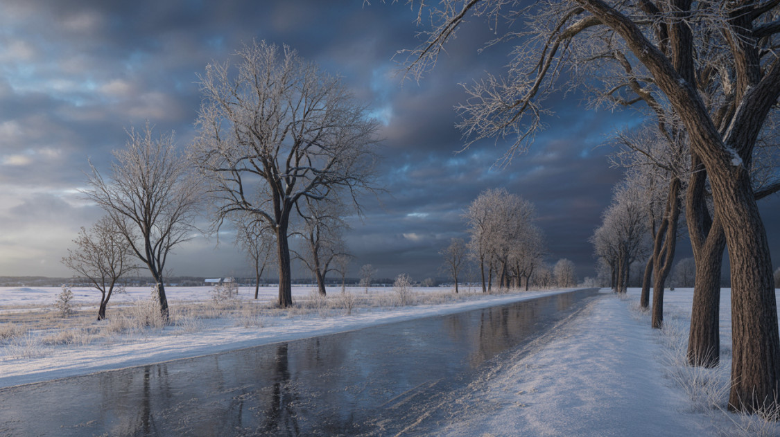 Veszélyes időjárási jelenség közeleg: vastag jégpáncél boríthatja be az ország egy részét