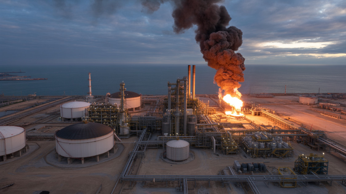 Hónapokra kiütötte az ukrán dróntámadás a Gazprom egyik fontos üzemét – Forrás: Portfolio.hu