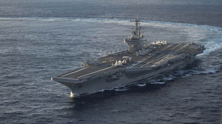 Pattanásig feszült a helyzet a térségben: Amerika azonnal oda vezényelte a USS George Washington repülőgép-hordozót