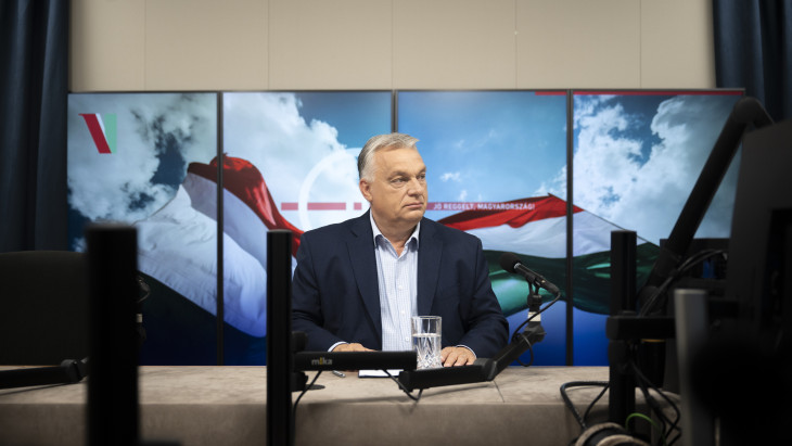 Hamarosan élőben szólal meg Orbán Viktor