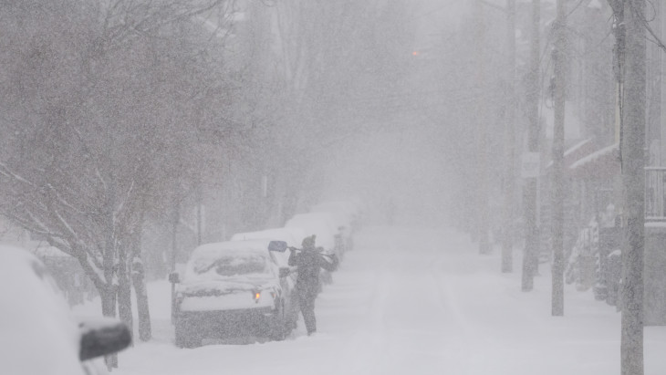 Jön a hatalmas vihar, 30 centis havat és mínusz 10 fokos hideget hoz magával Amerikába