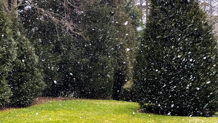 Visszatért a tél, újra esik a hó Magyarországon