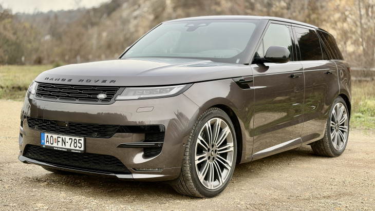 Csend, siklás, 2,7 tonna magabiztosság - Miért más liga a Range Rover Sport?