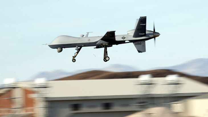 Tüzet nyitottak Trump repülőgépeire: azt mondják, egy MQ-9-es lezuhant