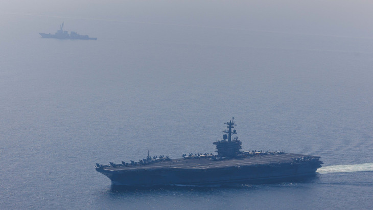 IRGC: támadás indult a USS Abraham Lincoln repülőgép-hordozó ellen