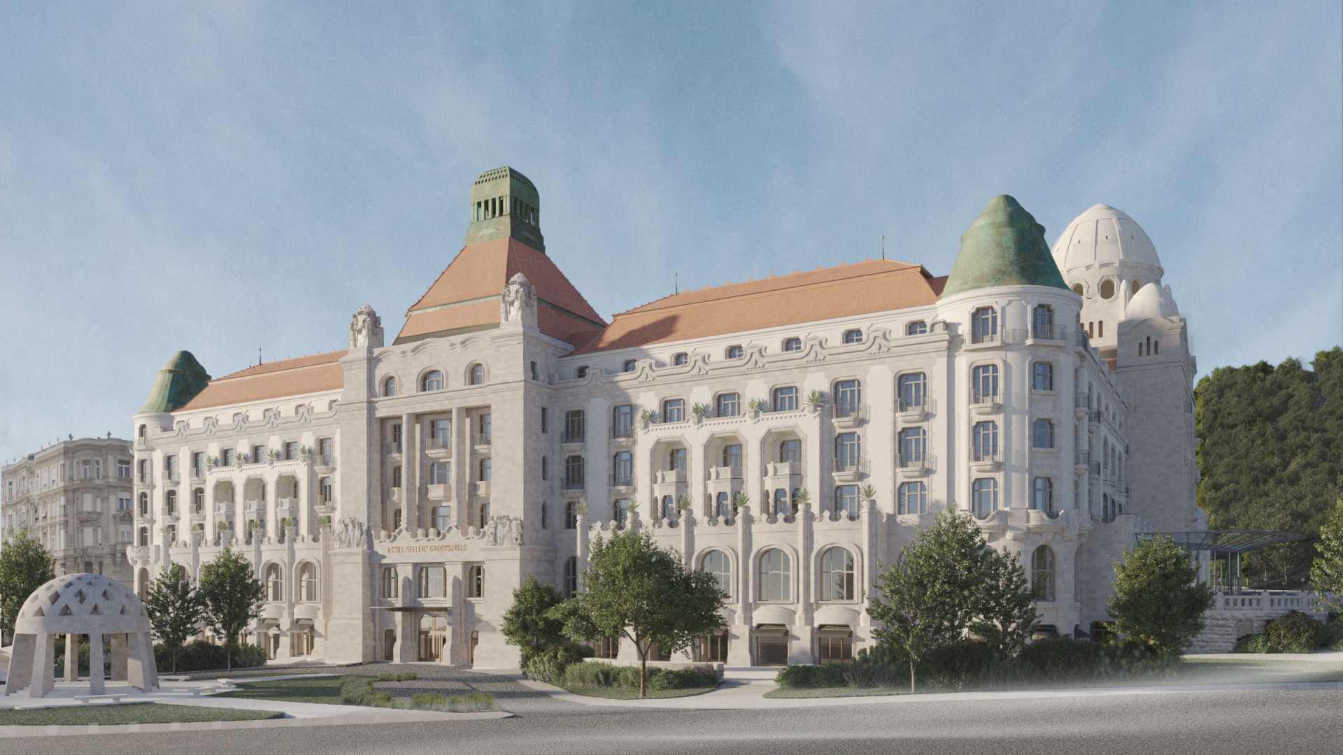 Kiderült, mikor nyithat újra a Gellért Hotel - Megjelentek az első látványtervek