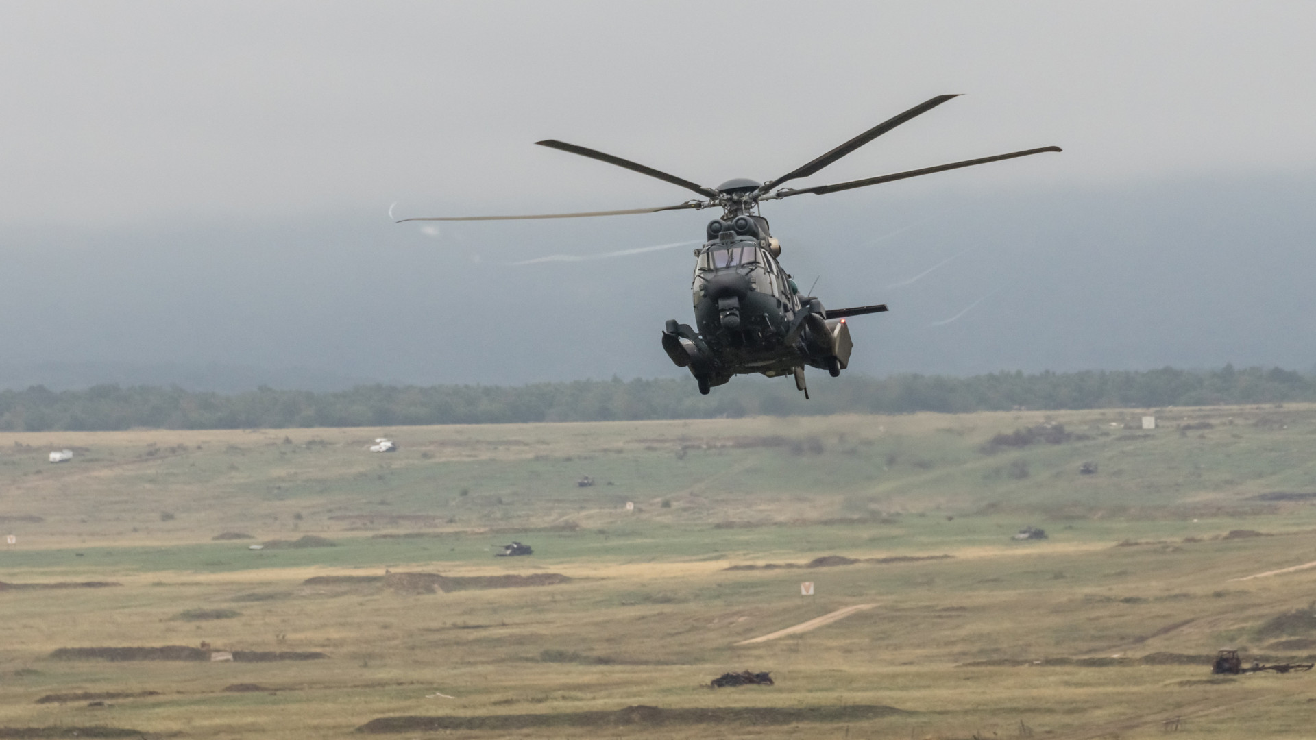 Kényszerleszállást hajtott végre egy magyar katonai helikopter