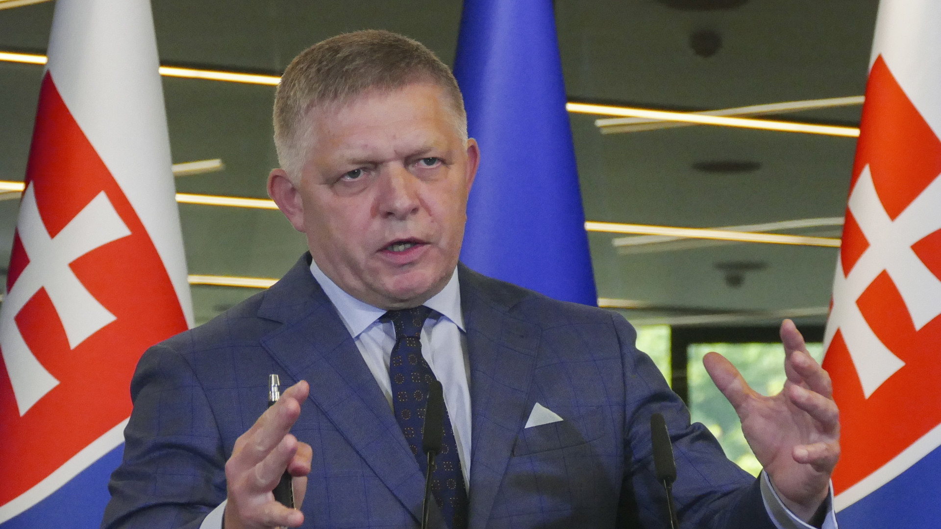 Fico ultimátumot adott az EU-nak: ezeket a feltételeket kell teljesíteni a 19. szankciós csomag elfogadásához – Forrás: Portfolio.hu