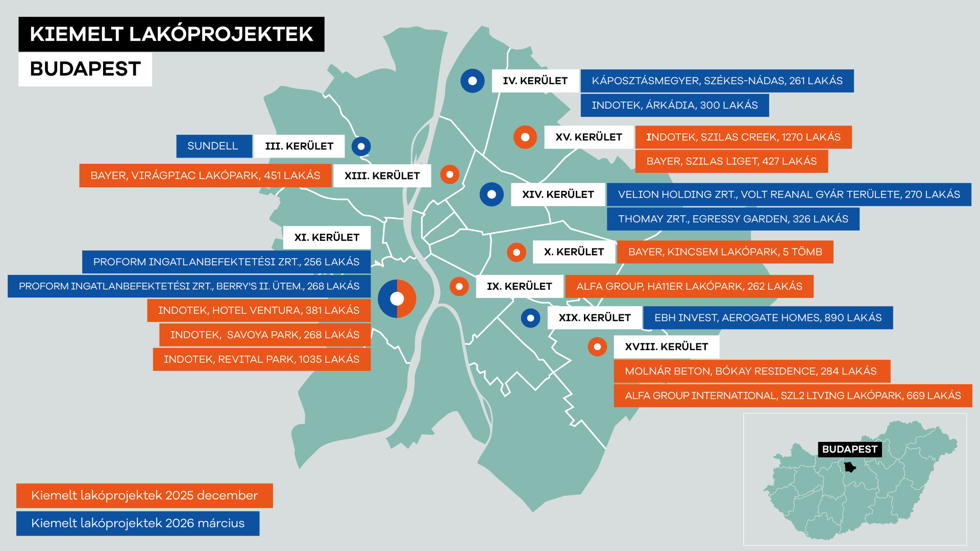 Térképen mutatjuk a gigantikus új otthon startos lakóparkokat Magyarországon