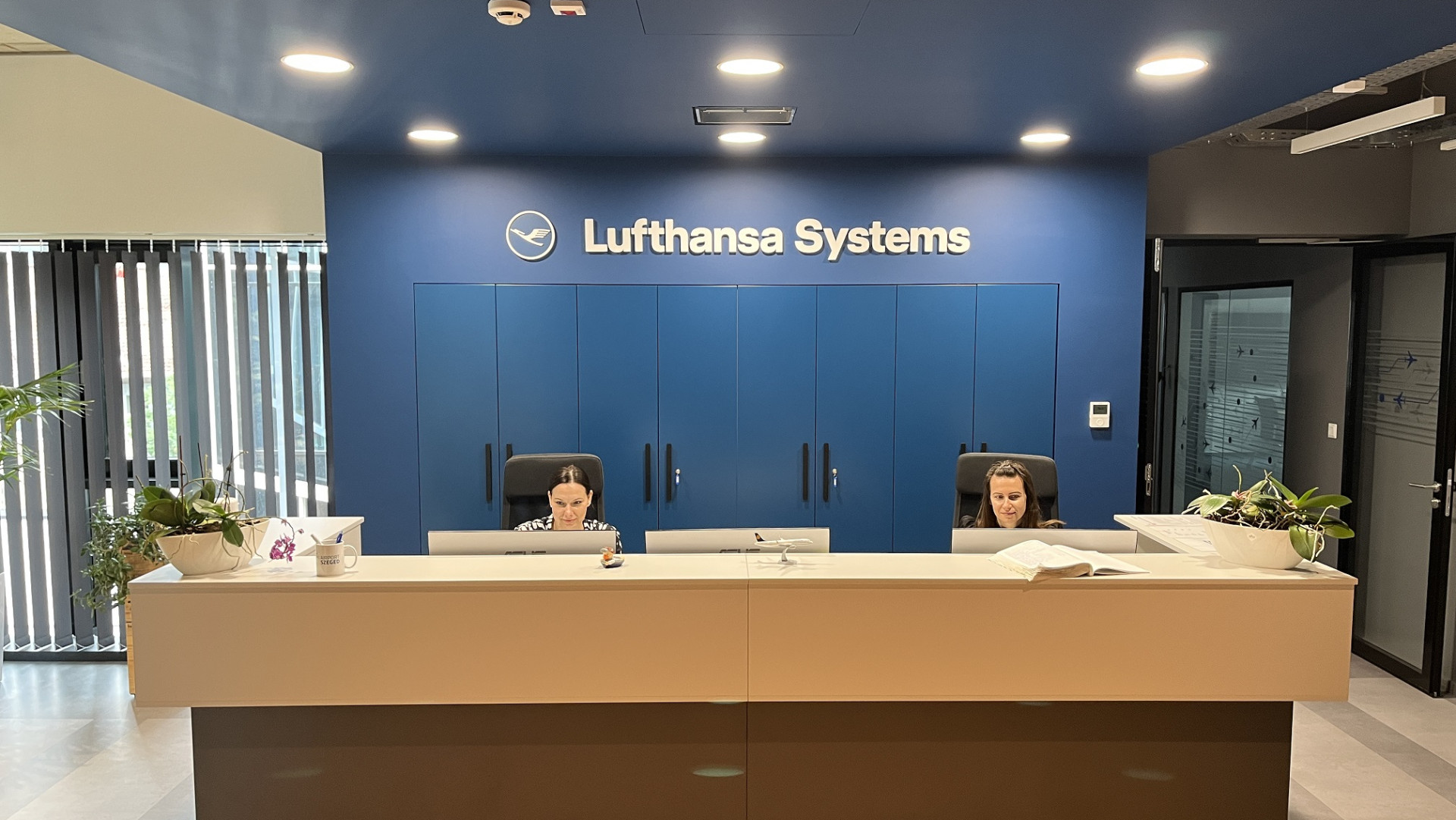 Új irodába költözött a Lufthansa Systems