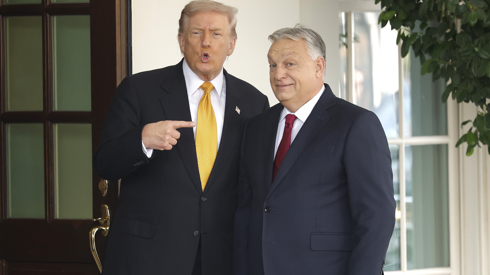 Trump-Orbán csúcs: az orosz olajról kérdezték a két vezetőt