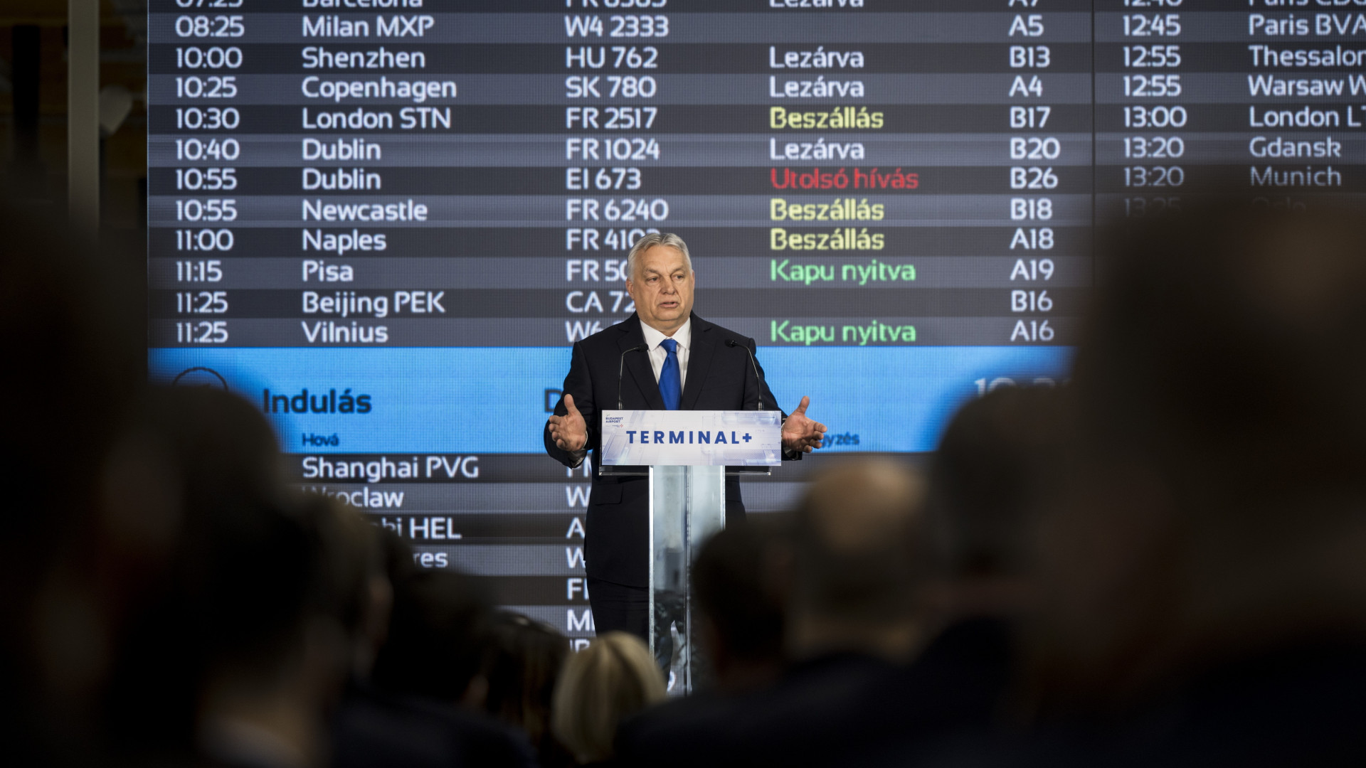 Orbán Viktor bejelentette, ilyen lesz a budapesti repülőtér harmadik terminálja