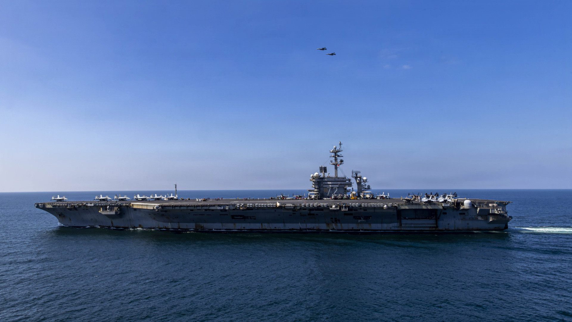 IRGC: támadás indult a USS Abraham Lincoln repülőgép-hordozó ellen, Amerika kényszerhelyzetbe került