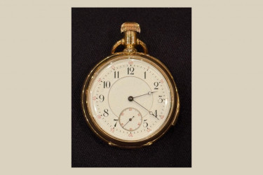 18k gold Jules Jurgensen pocket watch
