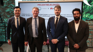 Újabb nagy léptékű energiatároló-projektet jelentettek be, amely már jövőre üzembe állhat Magyarországon