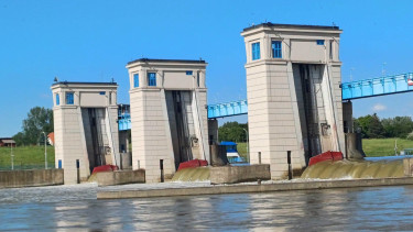 Leállt a tiszalöki erőmű áramtermelése az alacsony vízállás miatt