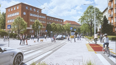 Jelentős átalakítás jön a hegyvidéki kerületben, de megy a vita a kerékpársávon