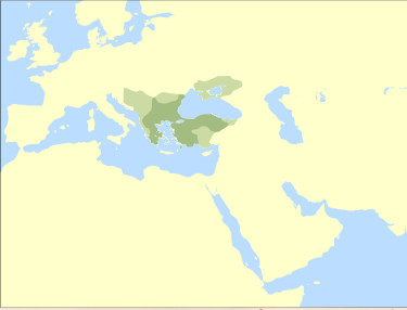 A török birodalom 1481-ben