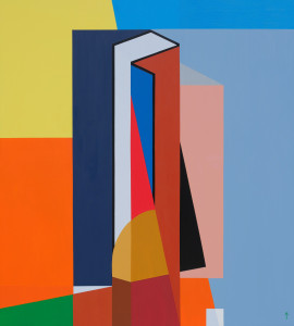 Aknay_Emlék_210x190cm_akr_v_2022 Szentendre Ferenczy