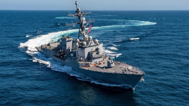 Az amerikai DDG 125 hadihajó
