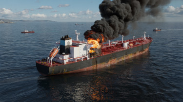 Pusztító robbanásokat jelentettek az orosz árnyékflotta hajóiról