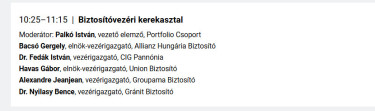 biztosítóvezéri