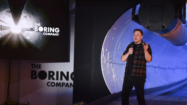 Kiderült, mennyit ér Elon Musk alagútépítő cége