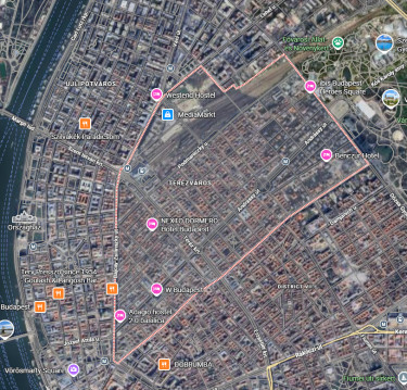 budapest map
