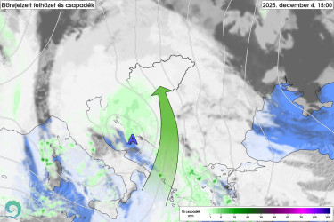 csapadék-előrejelzés