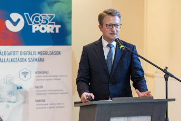 Csizmadia Gábor, a VOSZ Somogy Vármegyei Szervezetének elnöke.
