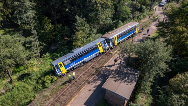 Nem mondja el a MÁV, miért siklott ki egy motorvonat Magyarkútnál