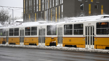 Leállt több villamosvonal Budapesten