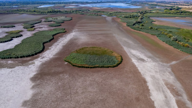 Drasztikus a vízhiány a Tisza-tónál