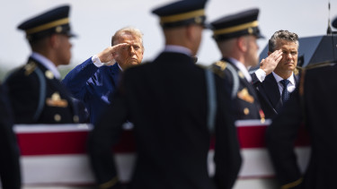 Trump Iránról: Hatalmas támadást fontolgatok