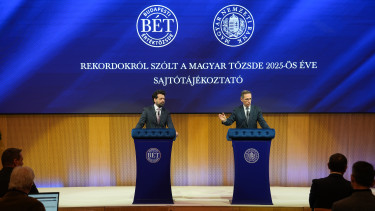 Világszinten is kiemelkedő a magyar tőzsde teljesítménye