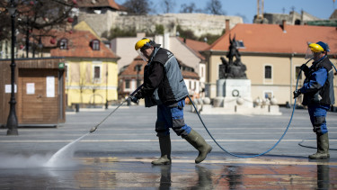 Számos magyar városban folytatódnak a járványellenes intézkedések