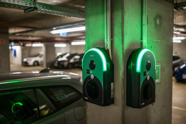 elektromos töltő parkl