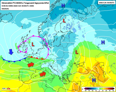 előrejelzés-ciklon-európa-ősz-időjárás-előrejelzés