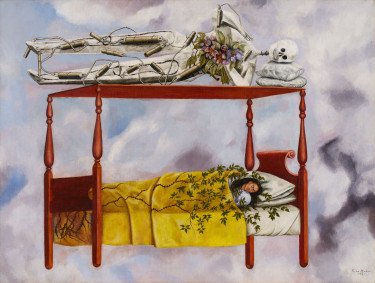 Frida Kahlo, El Sueno (La Cama), est