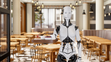 Elképesztő felvételek: nyitottak egy AI éttermet, ahol mindent robotok csinálnak