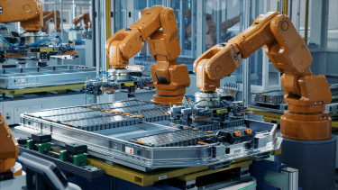 GettyImages 1733213695-automatizálás-gépipar-gyártás-hatékonyság-innováció-ipar-járműgyártás-robotika-technológia-termelés