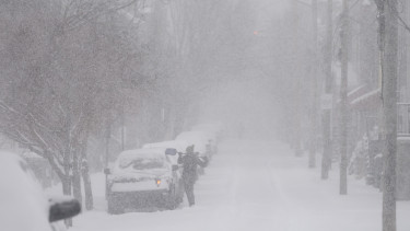 Jön a hatalmas vihar, 30 centis havat és mínusz 10 fokos hideget hoz magával Amerikába