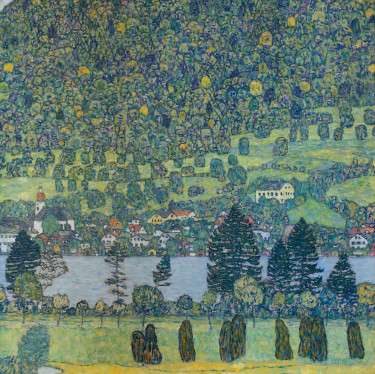 Gustav Klimt, Waldhag bei Unterach am Attersee, Lauder gyűjtemény 2025 Sotheby's