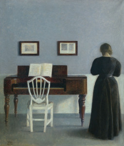 Hammershoi_Interieur-mit-der-Frau-des-Kuenstlers Kunsthaus Zürich