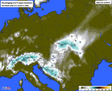 havazás-hó-hétvége-magyarország-időjárás-előrejelzés